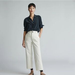 NEW Everlane Organic Straight-Leg Pant